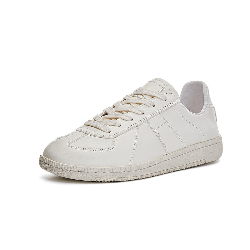 Women's Summer White Thick Bottom Breathable Genuine Men's Shoes