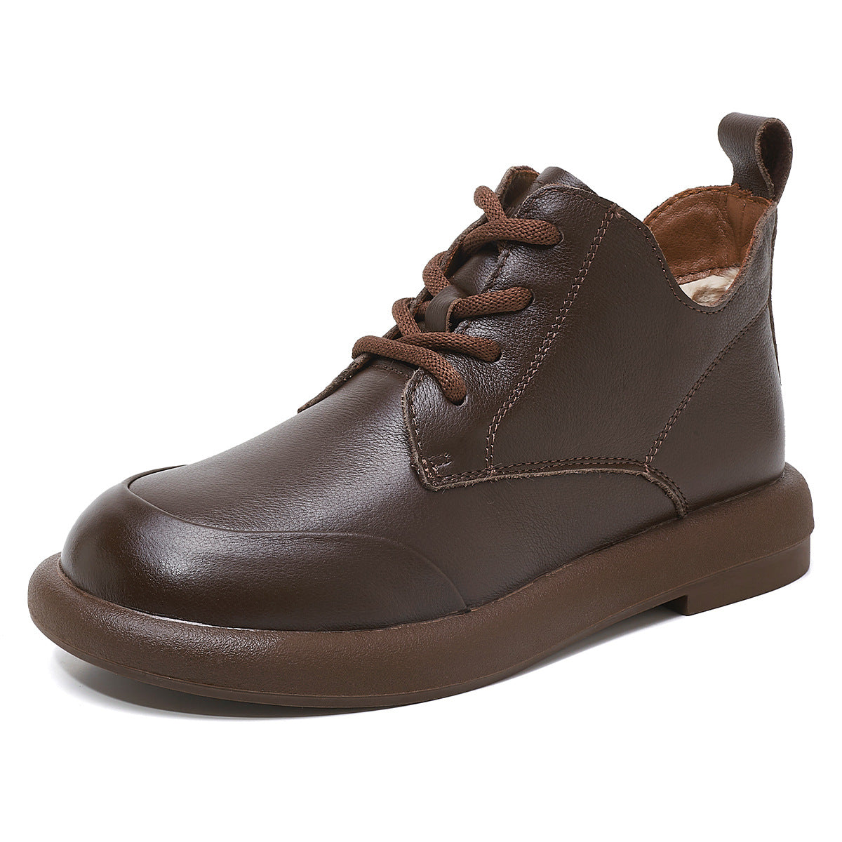 Women's & Men's Platform Martin First Layer Calf Veet Boots