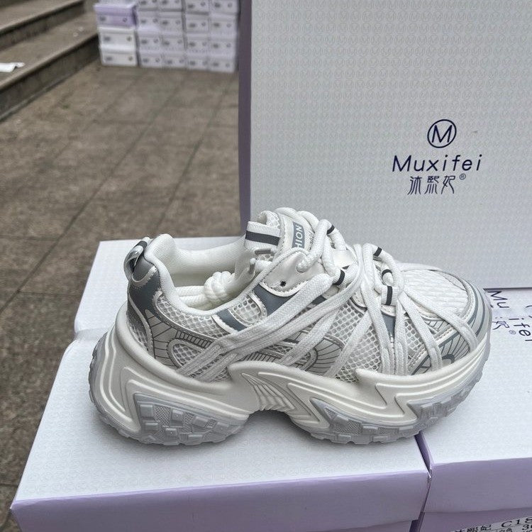 Women's Platform Dad Trendy Summer Autumn Style Height Women's Sports Shoes