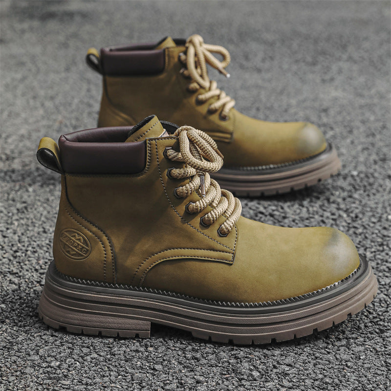 Men's Worker Autumn Tide Martin Vintage Desert British Style Boots