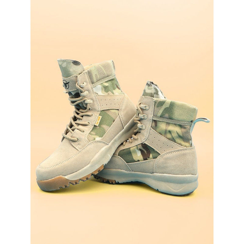 Men's Summer Lightweight Training Mountaineering Desert Outdoor Leisure Boots