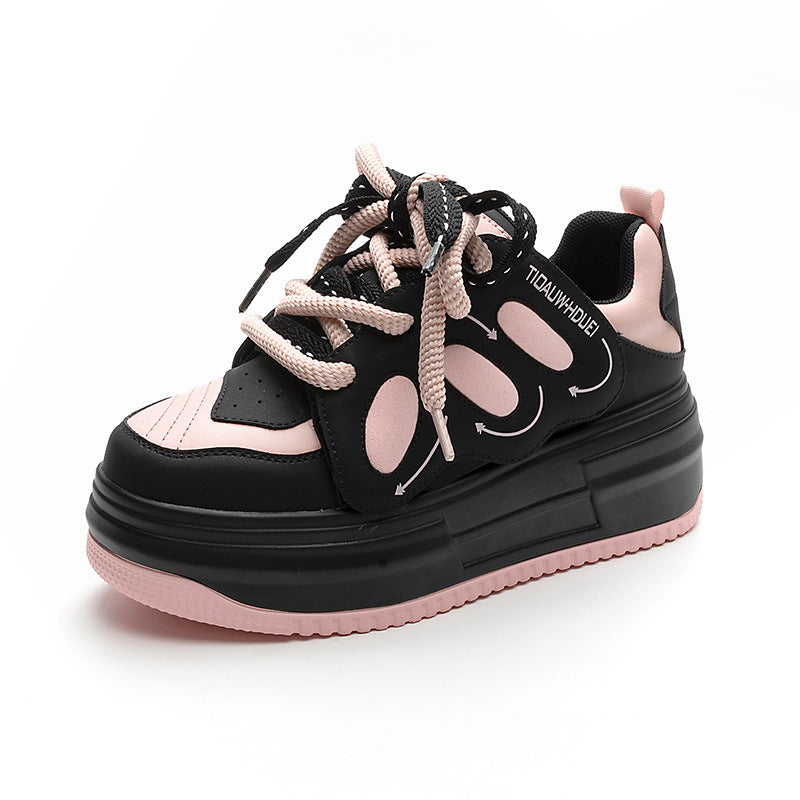 Women's Inner Height Increasing Board Bread Korean Women's Casual Shoes