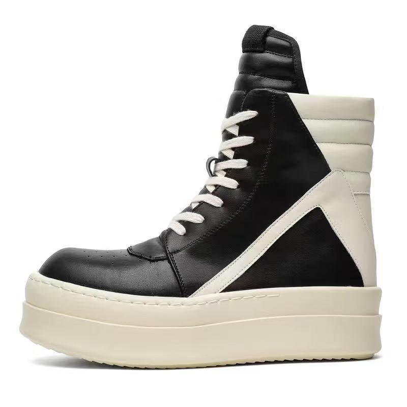 Men's American Inverted Triangle Board Sports Platform Men's Martin Boots