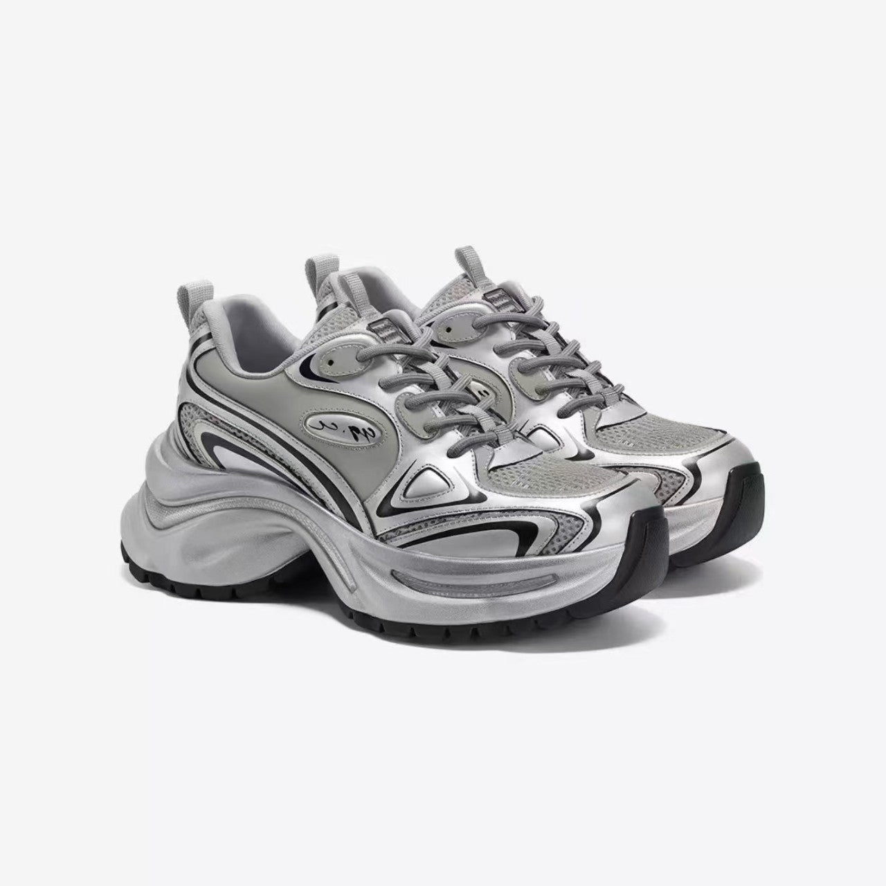 Women's Shining Galaxy Autumn Platform Dad Sports Casual Shoes