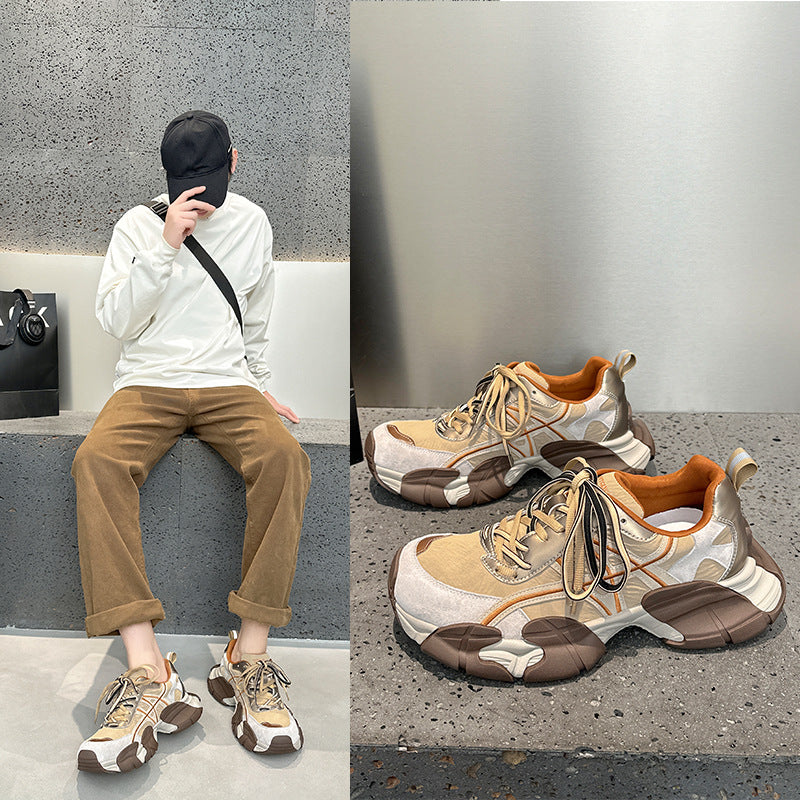 Women's & Men's Octopus Thick-soled Dad Spring Portable Trendy Sneakers