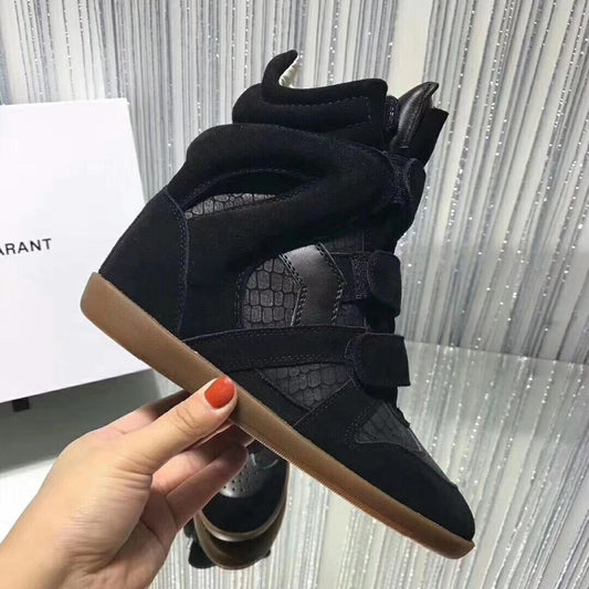 Women's Street Height Increasing Insole Leisure Climbing Sports Casual Shoes
