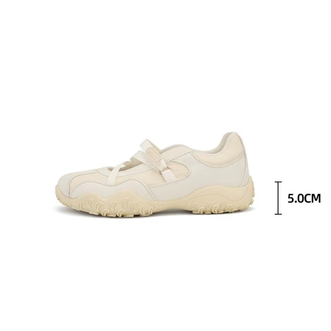 Women's Style Ballet Velcro Mary Jane Summer Breathable Platform Women's Sports Shoes
