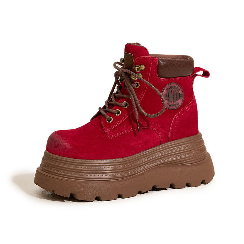 Women's Martin Worker Plus Veet Warm Western Women's Leather Boots