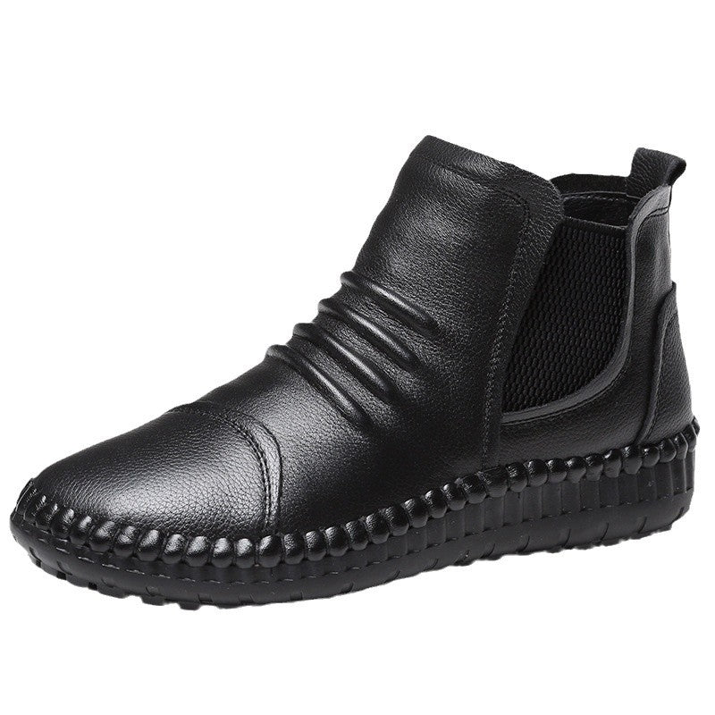 Women's Genuine Flat Joker Soft Bottom Comfortable Boots