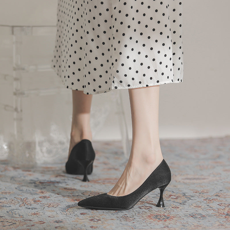 Women's Professional Commute Classy High Korean Style Women's Fashion Shoes