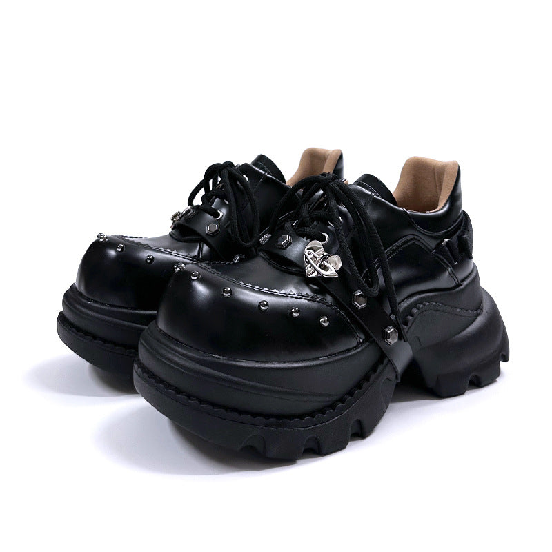 Women's Cool Hot Style Retro Daddy Thick Bottom Increased Women's Fashion Shoes