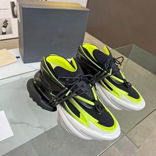 Women's & Men's Space Spacecraft Shock Absorption Dad Submarine Men's Sports Shoes