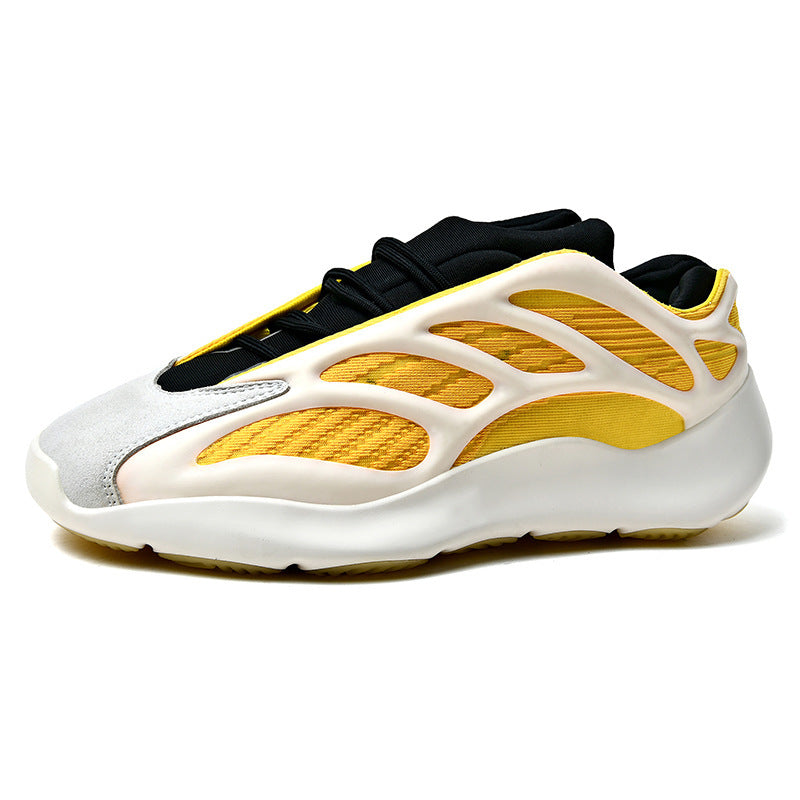Men's Coconut Retro Daddy Breathable Shock Absorption Trendy Men's Sports Shoes