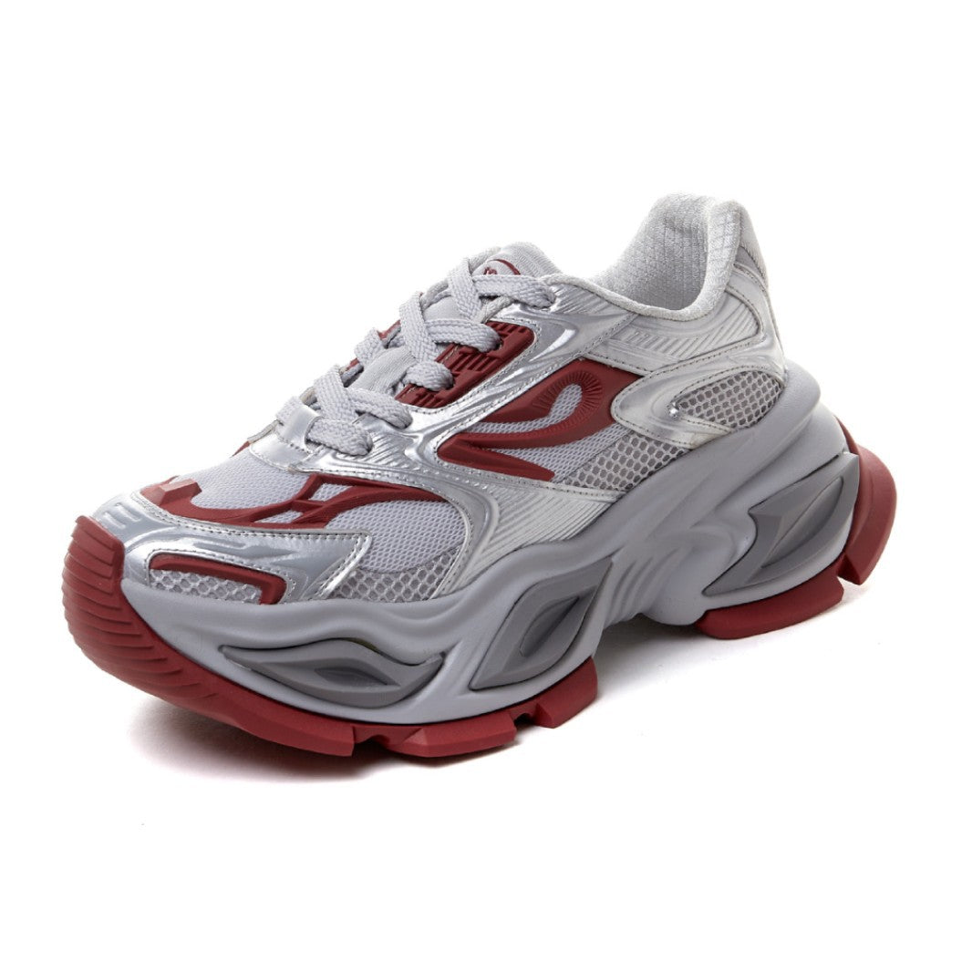 Breathable Couple Style Dad Platform Tide Height Increasing Casual Shoes