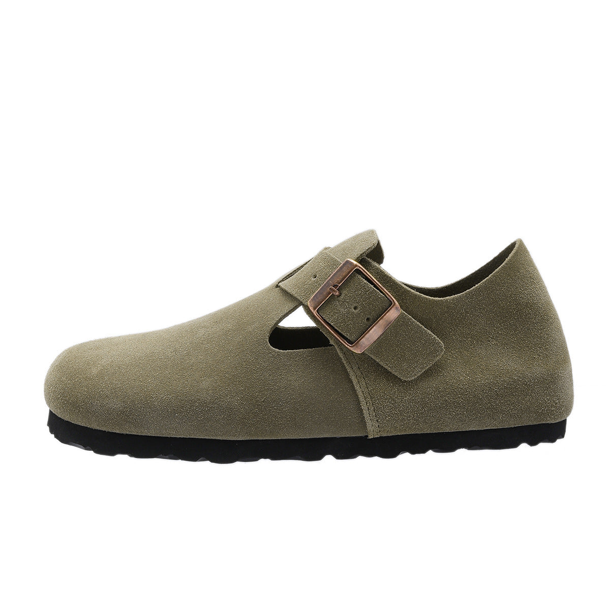 Women's & Men's Cow Suede All-inclusive Cork Platform Height Increasing Women's Casual Shoes