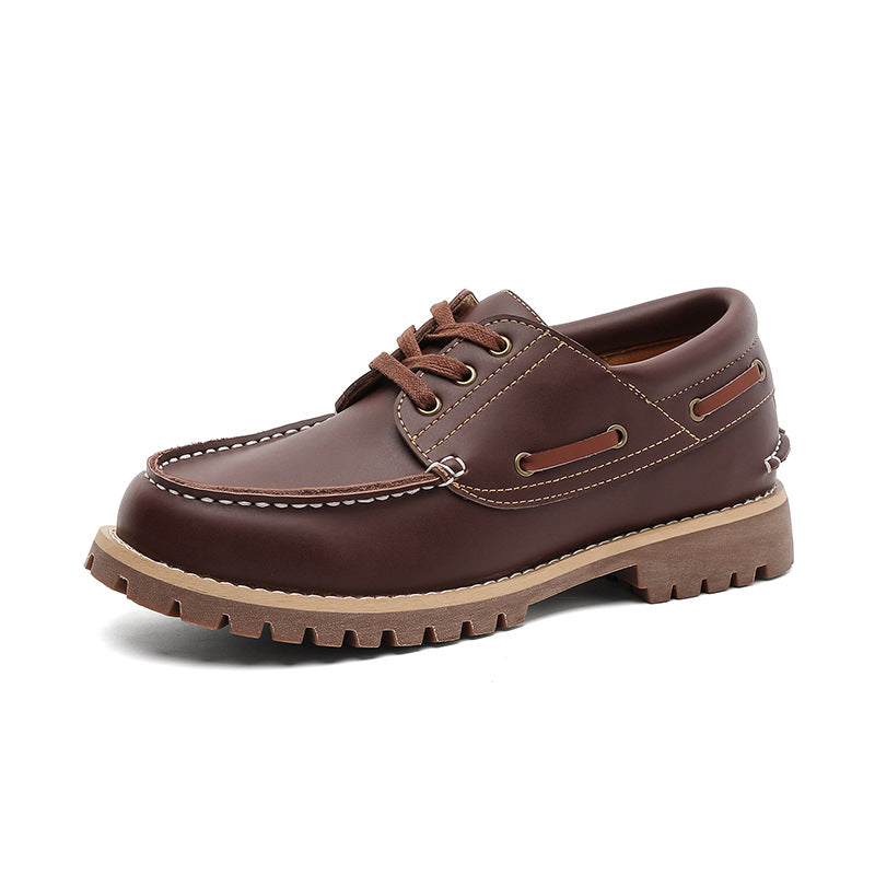 Elegant Autumn British Vintage Worker Business Men's Martin Boots