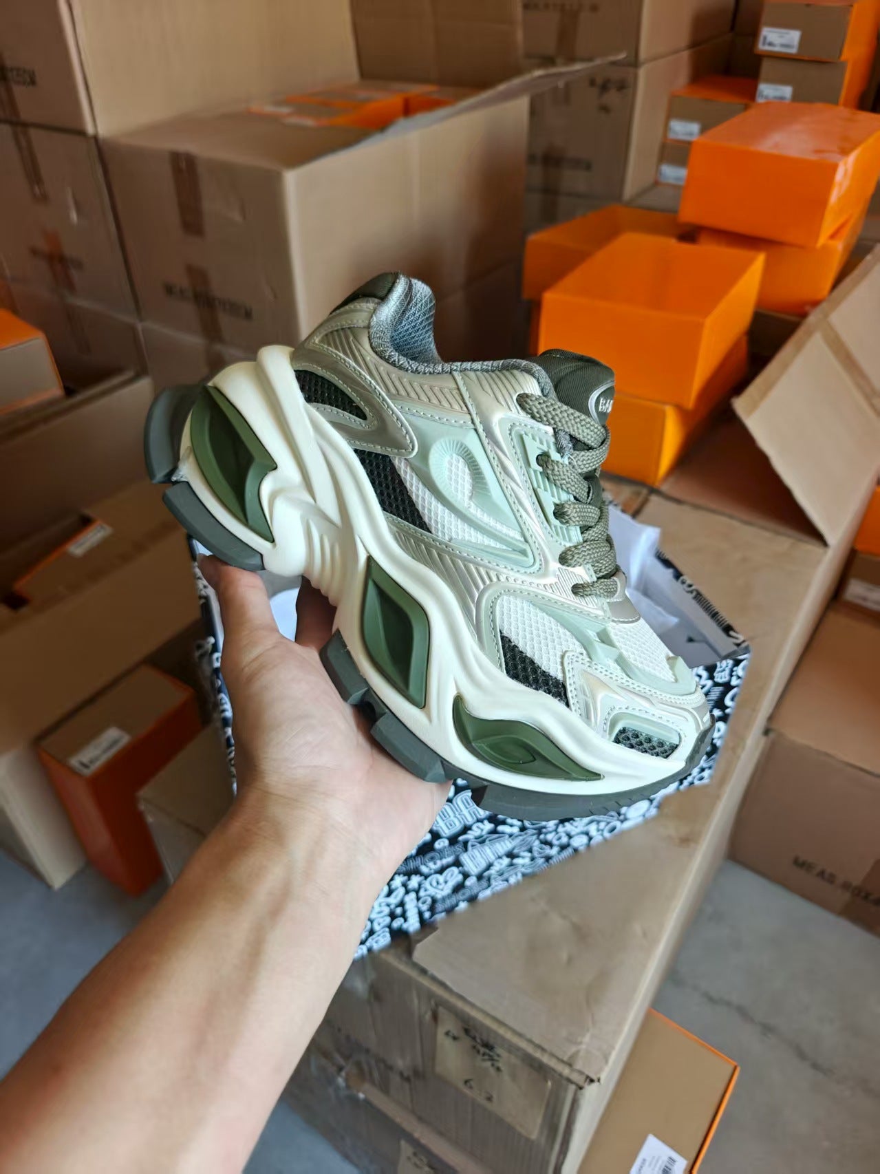 Men's Eye Dad Super Pop Summer Breathable Platform Height Increasing Insole Men's Sports Shoes