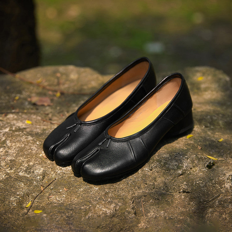 Women's Trotter Pumps Spring Inside Outside Low Comfortable Heels