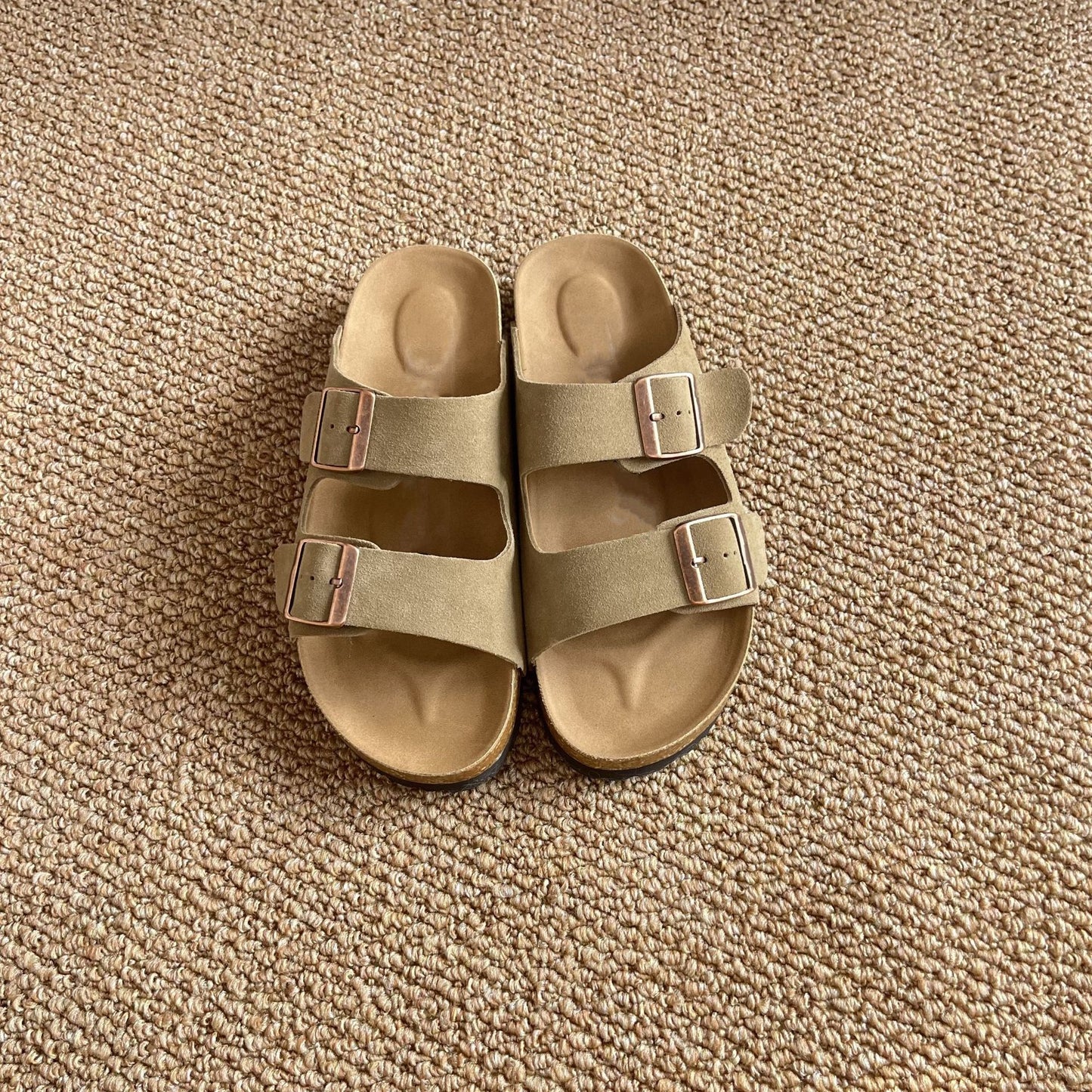 Women's & Men's Large Size Genuine Cork Sole Outdoor Women's Casual Shoes