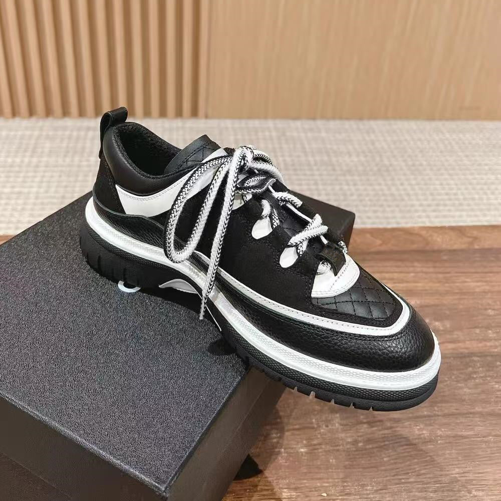 Women's High Version Classic Style Early Spring Rhombus Color Matching Authentic Women's Sports Shoes