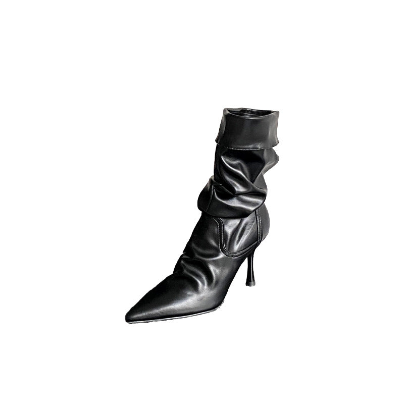 Tax-free Autumn Stiletto Fashion High Ankle Heels