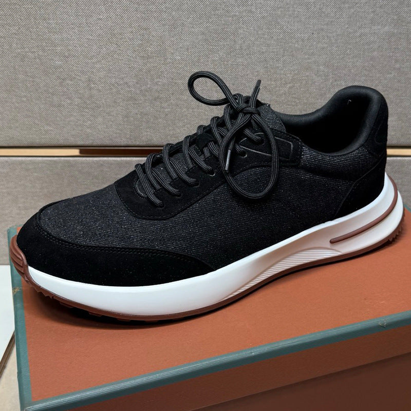 Men's Waterproof Leisure Platform Fashion Trendy Comfortable Men's Sports Shoes