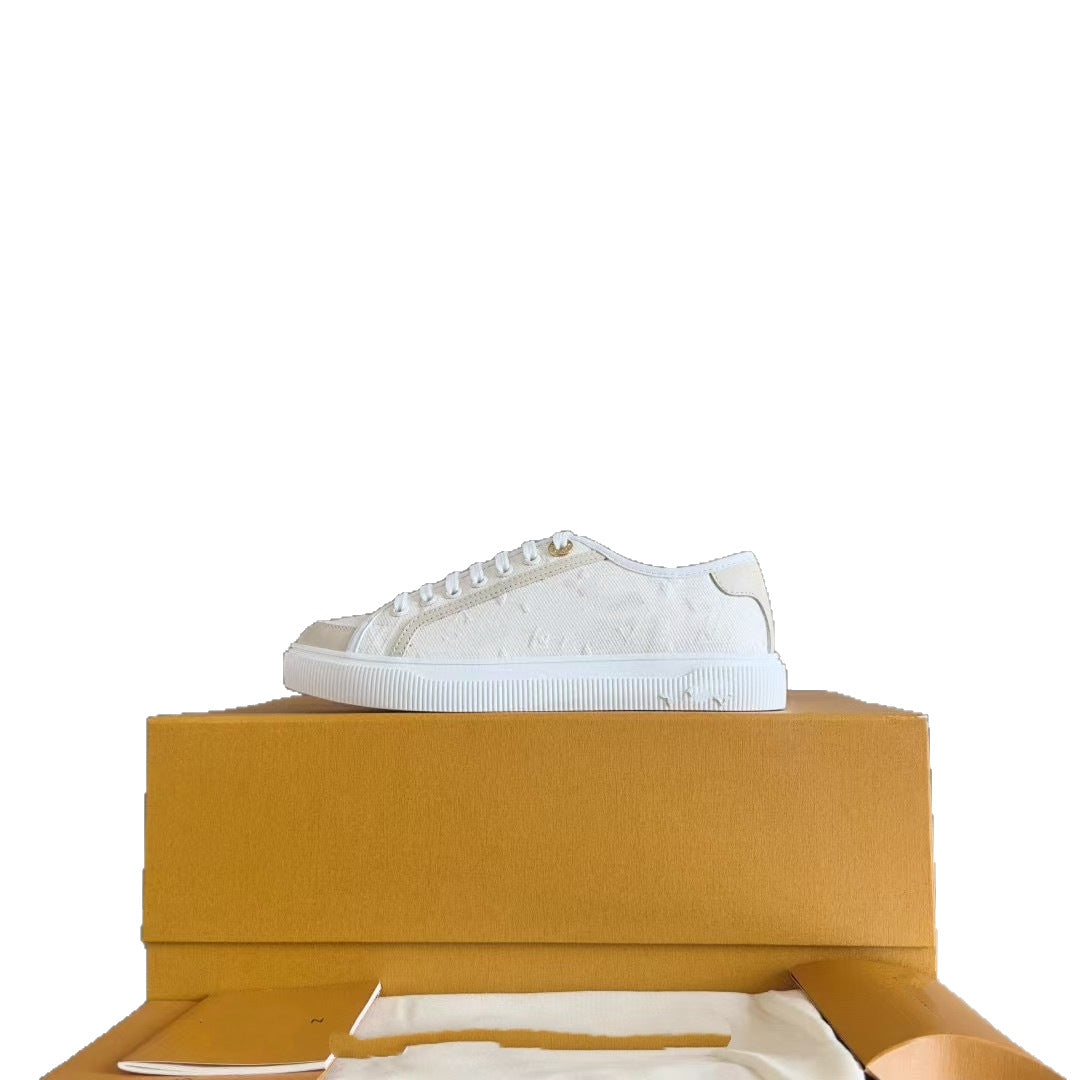Denim Skate Breathable Low Top Platform Women's Sports Shoes