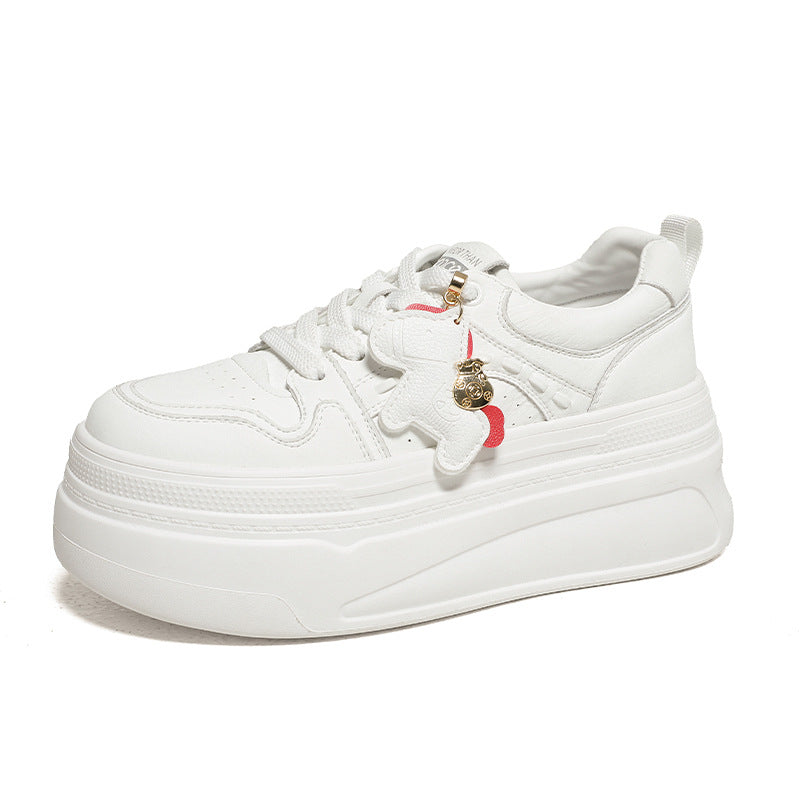 Women's Goods Fashion Platform Bread Board Small Elevator Wild Women's Sports Shoes