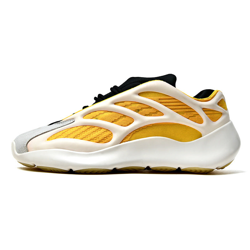 Men's Coconut Retro Daddy Breathable Shock Absorption Trendy Men's Sports Shoes
