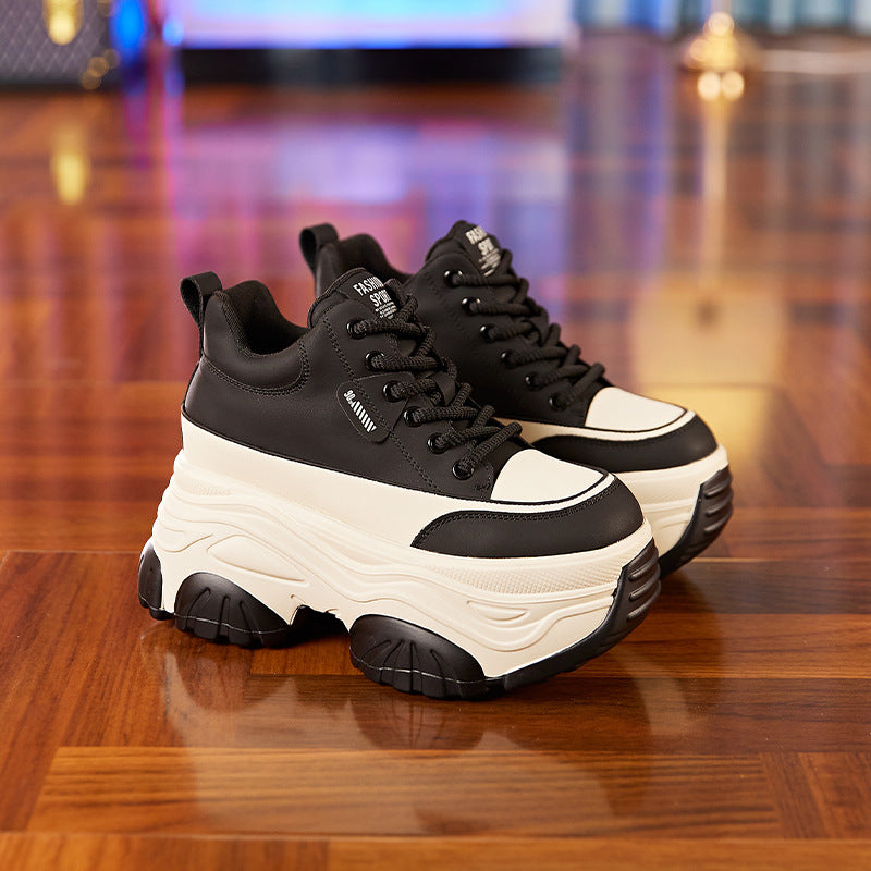 Women's Height Increasing Winter Short Platform Cm Sports Casual Shoes
