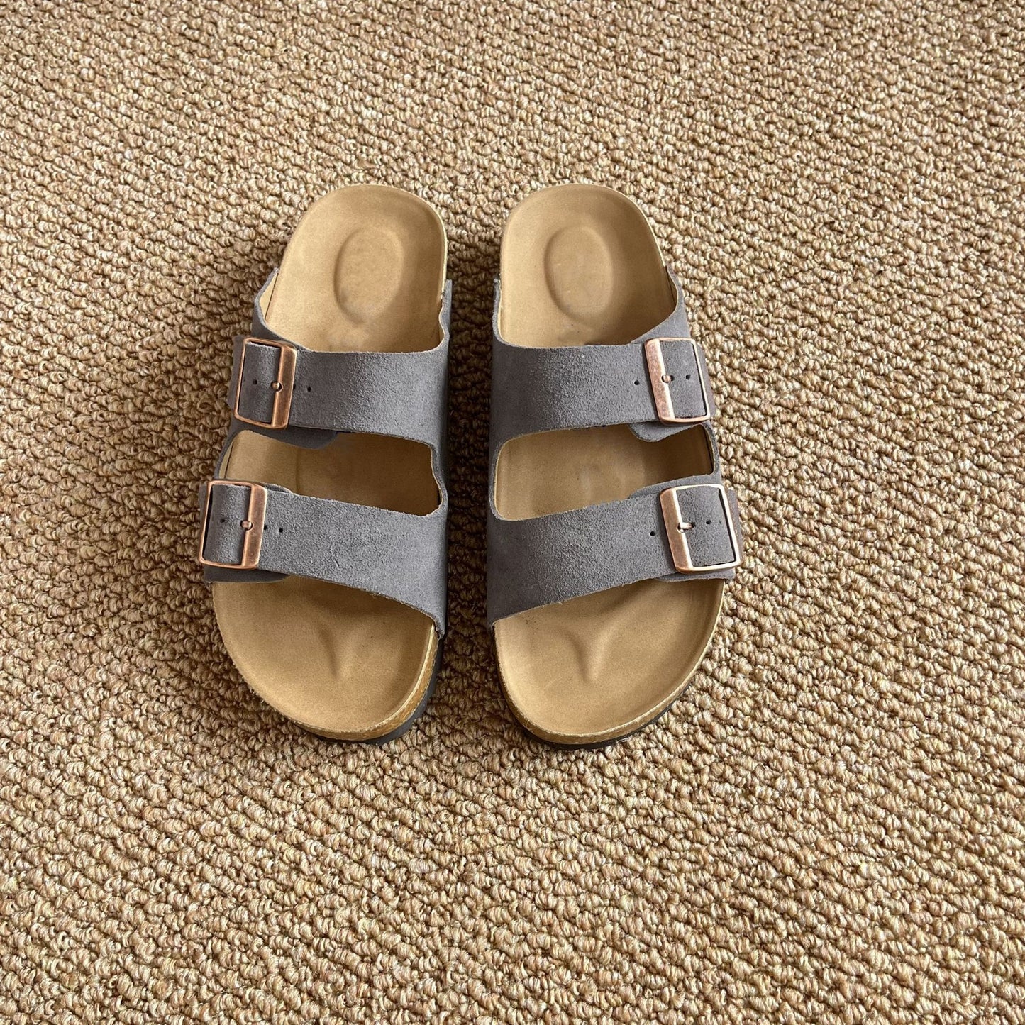 Women's & Men's Large Size Genuine Cork Sole Outdoor Women's Casual Shoes