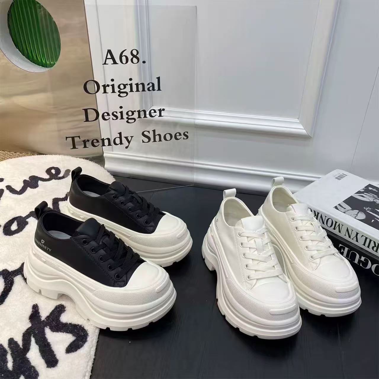Women's Version European Goods Shell Toe Platform Women's Casual Shoes