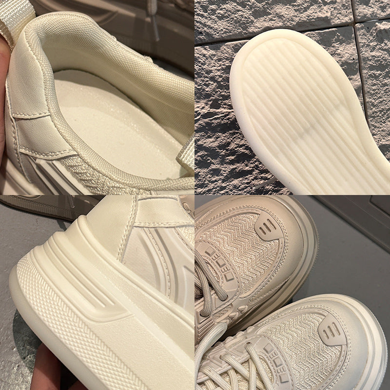 Women's Suction Film Bottom White Dad Lightweight Women's Shoes