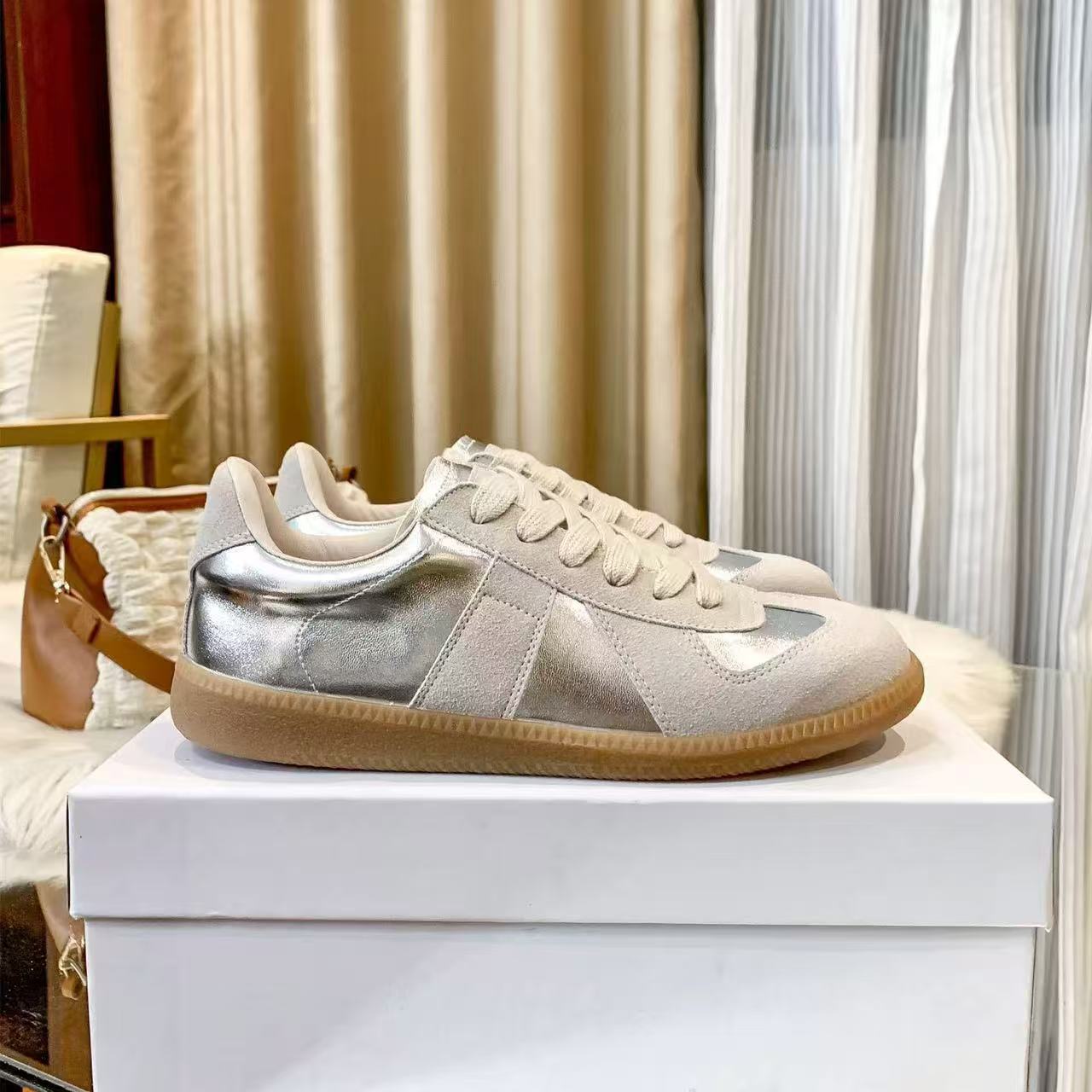 Spring Retro German Training Comfort Flat Women's Casual Shoes