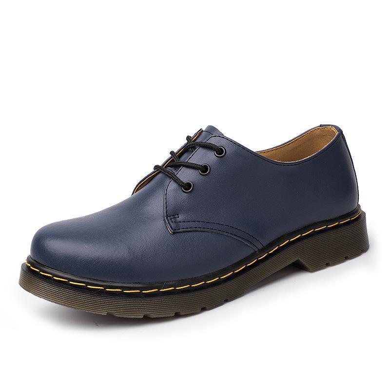 Women's & Men's Authentic British Style Plus Size Short Women's Leather Boots