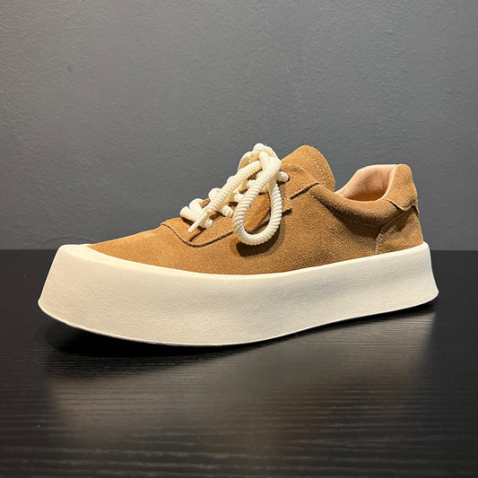 Men's Shooting Design Retro Platform Height Increasing Casual Shoes
