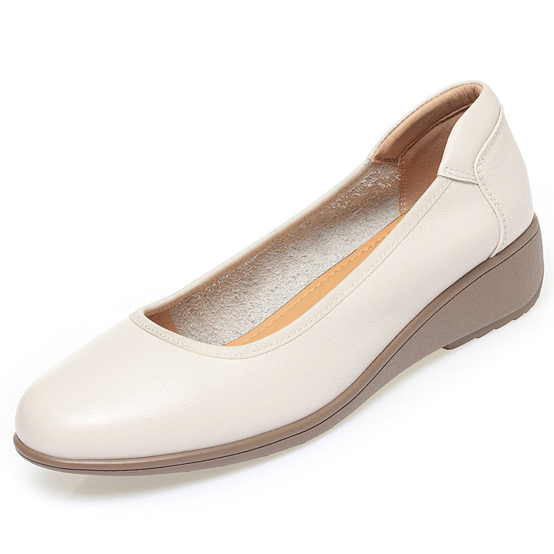 Women's Plus Size Formal Wear Not Tired Feet Leather Shoes