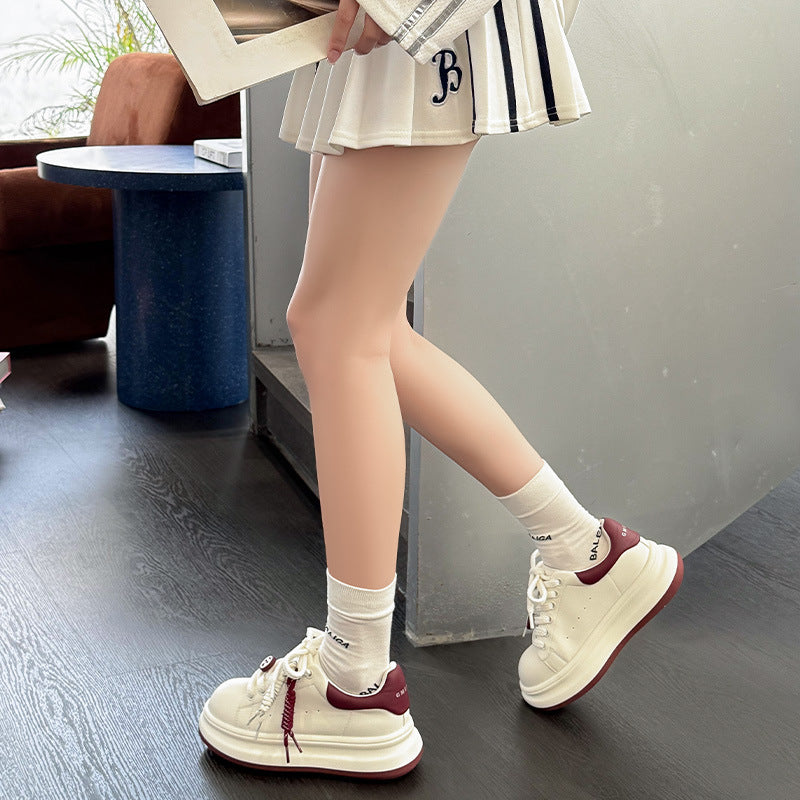 Women's Authentic Platform Thick Sole Height Increasing Small Women's Casual Shoes