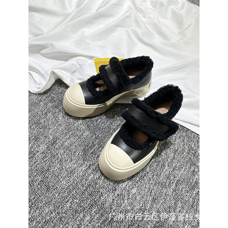 Women's Upgraded Autumn Ugly Cute Big Head Mary Jane Women's Fashion Shoes