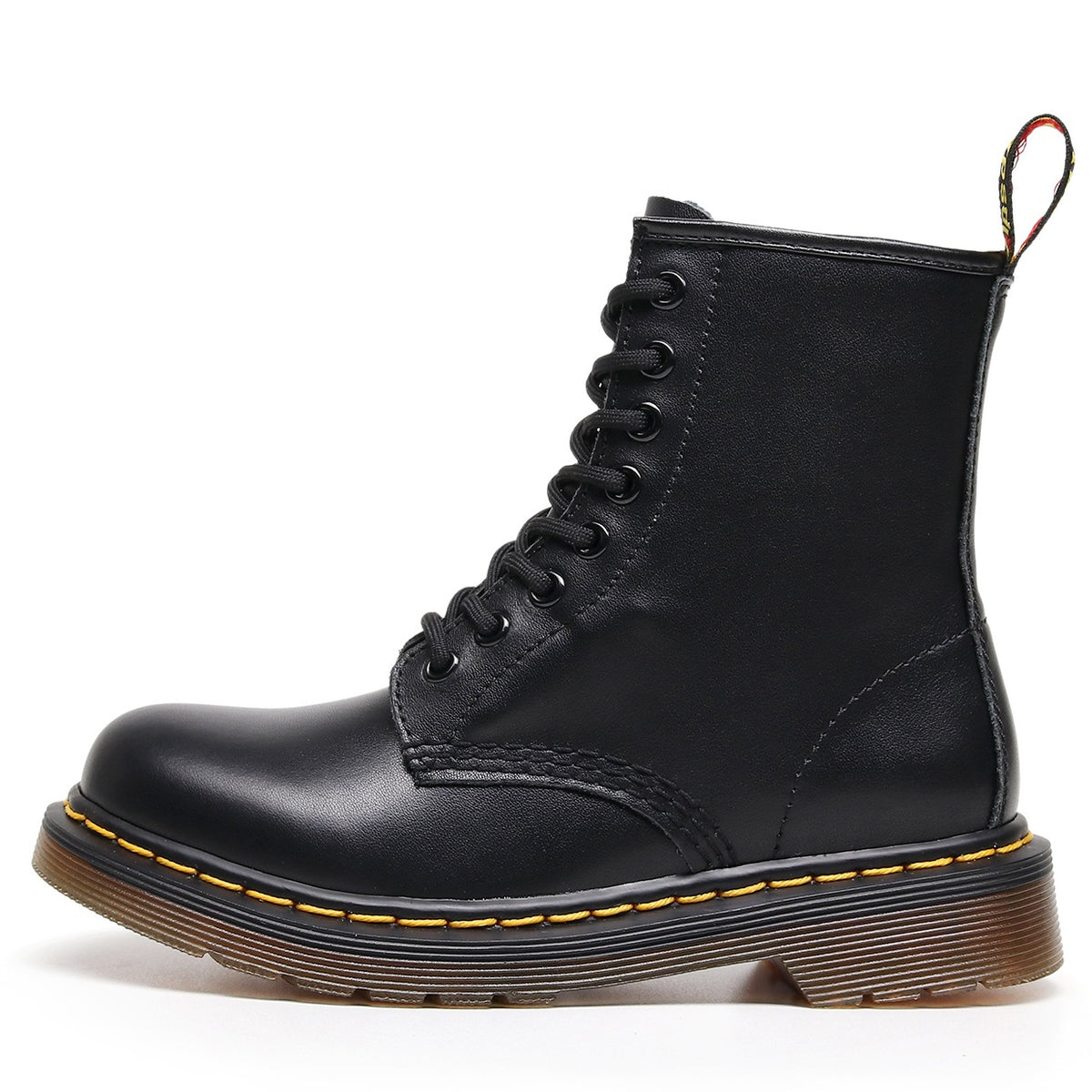 Women's & Men's Motorcycle Classic Soft British Style Ankle Round Boots