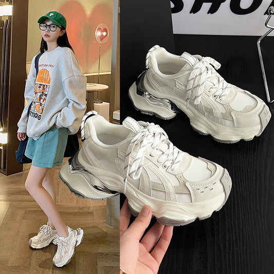 Women's Female Summer Fried Street Height Increasing Women's Sports Shoes