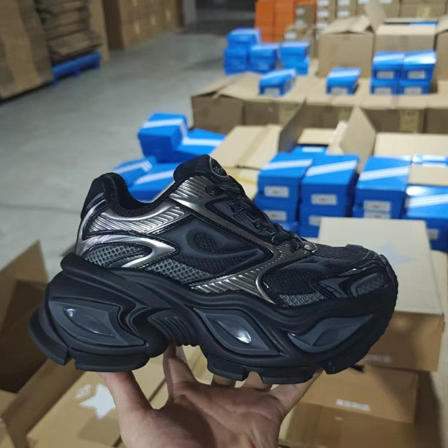 Men's Eye Dad Super Pop Summer Breathable Platform Height Increasing Insole Men's Sports Shoes