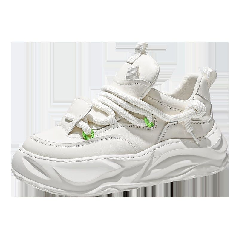 Men's Thick Sole Increased Comfort Trend Trendy Men's Casual Shoes