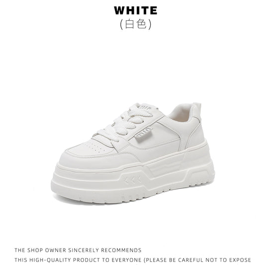 Women's Thick Sole Spring Height Increasing Leisure Men's Shoes