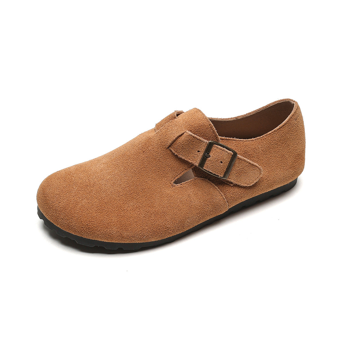 Women's Cowhide Version All-inclusive Genuine Retro Pumps Plus Women's Fashion Shoes