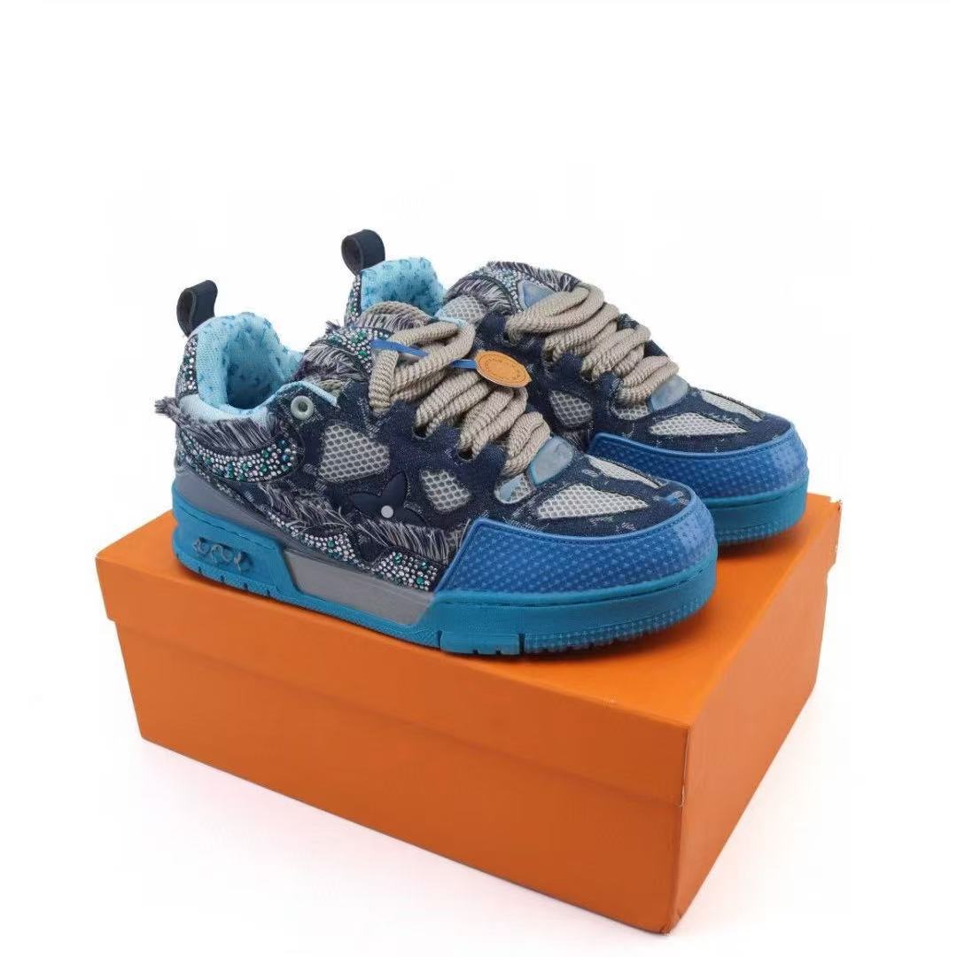 Women's & Men's High Quality Drawer Box Packaging Donkey Breathable Couple Women's Sports Shoes