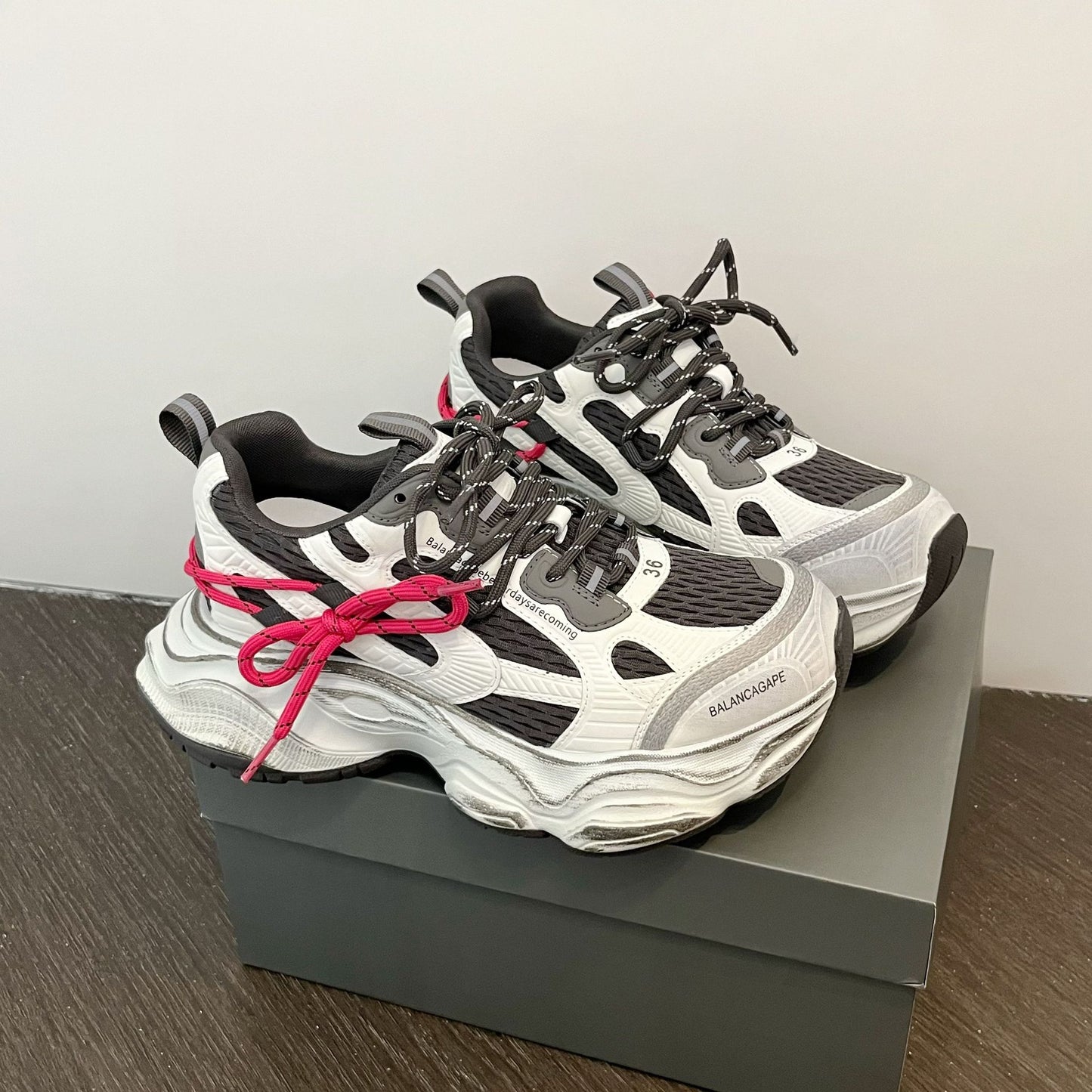 Women's Spring Clunky High Platform Daily Street Women's Shoes