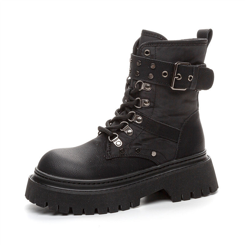 Women's Martin For Spring Retro British Style Women's Leather Boots