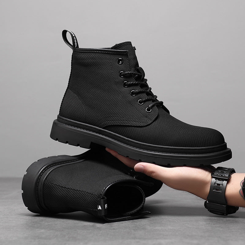 Men's Breathable Male Ankle Trend Fashion Trendy Men's Shoes