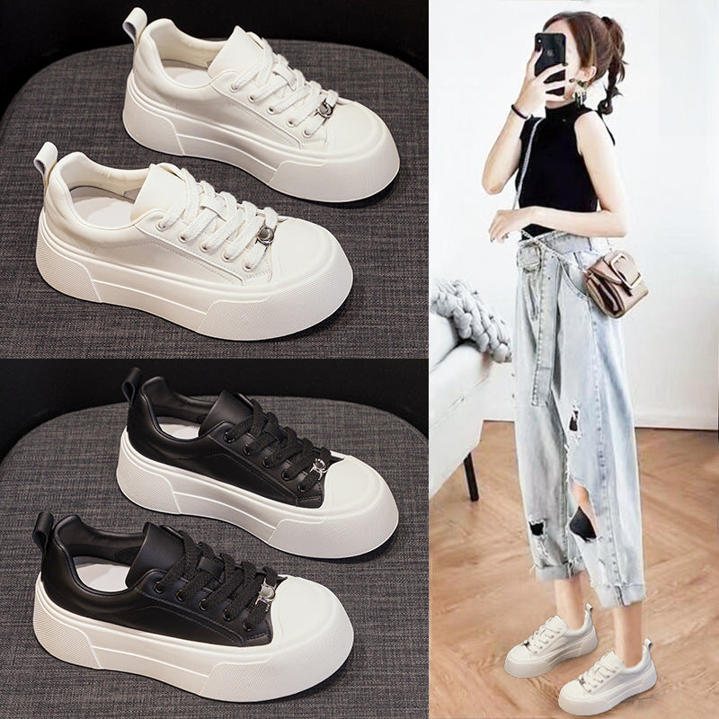 Women's White Mesh Surface Breathable Thin Leisure Women's Sports Shoes